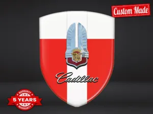 Cadillac Sticker Bombé Limité Badge Édition Tuning Course ST